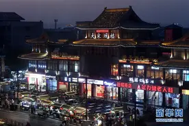 古都开封：夜市重启喧闹复苏图片
