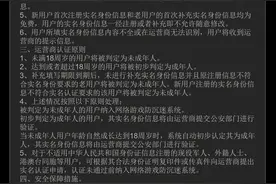 《网游防沉迷系统及实名认证服务协议》出现在Steam上图片