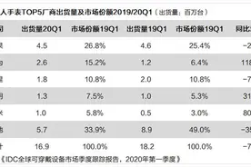 一季度华米手表多国斩获第一 全球销量冲入前五图片