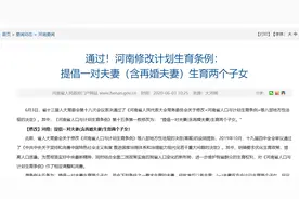 河南提倡夫妻（含再婚）生两个子女，专家建议：提供对孩子的照顾服务刺激生育图片