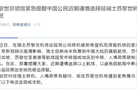 中国公民转机被拒登机滞留机场 中领馆：谨慎选择转机回国航班图片