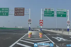 江海大道东延最新进展！初定连续高架，八对出入口图片