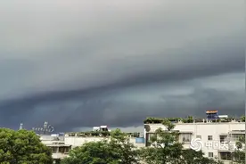 桂林风雨欲来 黑云压城图片