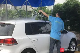 顺德有家特殊洗车行，7名特殊员工用双手收获爱与尊重图片
