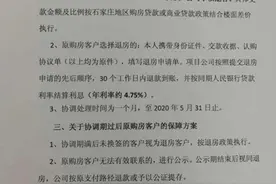 购房近四年楼盘仍只有地基且无预售证，开发商：补钱或者退房图片