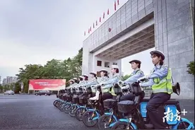 “小喇叭”大宣传，揭阳交警建立女子骑警喇叭队让“一盔一带”传进千家万户图片
