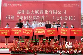爱心企业捐赠230万元助力泌阳教育图片