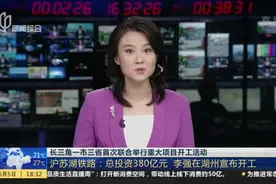 长三角一市三省首次联合举行重大项目开工活动：沪苏湖铁路——总投资380亿元  李强在湖州宣布开工视频封面