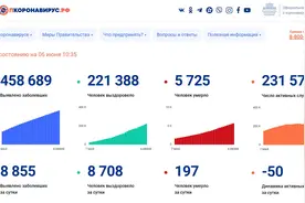 超45万！俄罗斯单日新增新冠肺炎确诊病例8855例，累计458689例图片