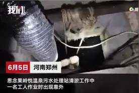 河南一污水站清淤出意外致3死，系一人落池两人营救未果图片
