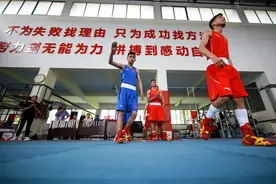 拳击——贵州省拳击队举办今年首场测试赛图片