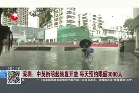 深圳：中英街明起恢复开放  每天预约限额3000人视频封面