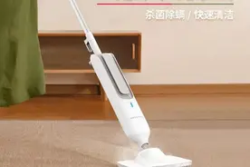 用蒸汽拖把，“咻”一下，去污、除螨，干净得像变魔术，用过再也不想换了图片