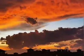 也太美了吧？！海南人今天的朋友圈是赤橙黄绿青蓝紫色的……图片