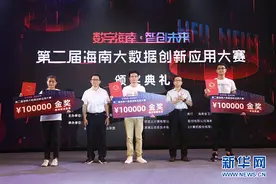 第二届海南大数据创新应用大赛收官图片