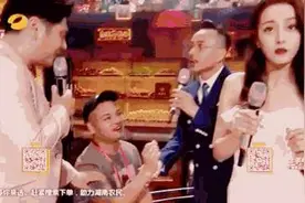 男观众冲上舞台求婚迪丽热巴，曾“史诗级救场”的汪涵反应速度再获点赞图片