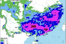 过去一周南方约67万平方公里降雨超100毫米图片