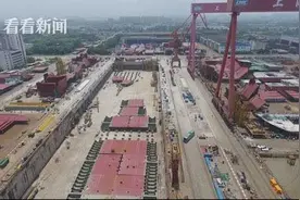亚洲第一船坞上海建成 将建首艘国产豪华邮轮“阿依达号”图片
