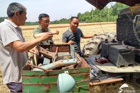 收种一条龙！济宁兖州区智慧农机助力三夏生产图片