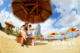 金沙湾海滨浴场沙滩入选省首批“美丽海滩共建行动”试点名单图片