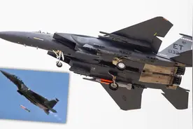美军F-15E成为首款兼容B61-12新型核弹战机 曾测试300米低空投弹图片