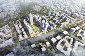 杭富城际铁路沿线将大变样 银湖科技城设计方案出炉图片