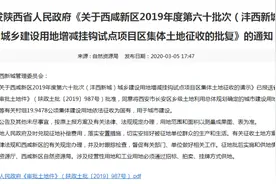 西安、咸阳最新征地公告！这13个村子要拆迁了图片
