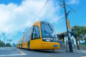 本周五，松江有轨电车将进行轨道修复并调整运营线路图片