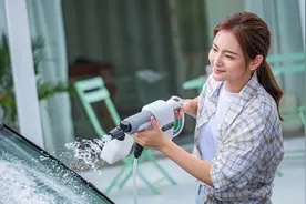 小米有品众筹手持洗车机：水压可调+无需插电图片