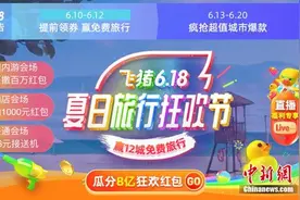 天猫618旅游好货入场飞猪8亿补贴促新消费图片