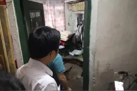 吓人！临桂区一居民楼发生地陷，怎么回事？图片