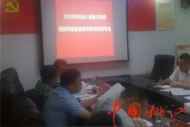 科技专家服务团指导桃江开展省科技项目申报工作图片