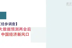 经参调查｜大数据预测两会后中国经济新“风口”视频封面