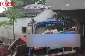 飞来横祸！货车冲进民房，女房主不幸身亡图片