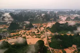 更大暴雨将至！大洪水要来了？能扛住吗？图片