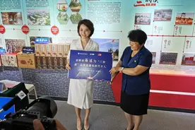 金话筒主播代言农产品！济南广电“鹊华严选”重磅推荐三涧溪“好物”图片