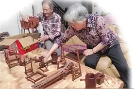 不用一根钉子的巧手工匠 让朽木变身精美家具图片