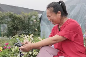 54岁还直播带货 松阳黄姐卖花有妙招……图片