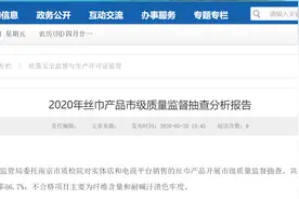 南京市市场监管局发布2020年丝巾产品市级质量监督抽查分析报告图片