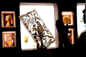 多彩的海派玻璃艺术图片