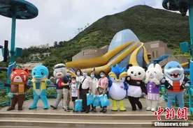 香港海洋公园重开图片
