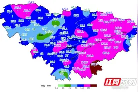 重大气象信息专报：张家界本轮强降雨实况及后期天气趋势分析图片