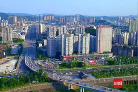 搬走三座化工厂，南充高坪“北拓”一马平川图片