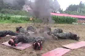 常德：实爆训练锤炼武警特战队员胆量和技能图片