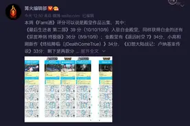 Fami通评分：《最后生还者 第二部》39分《异度神剑 终极版》36分图片