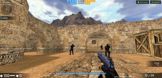 无需安装，现通过浏览器就能免费玩《反恐精英1.6》