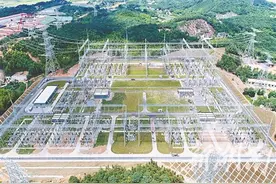 变电站 建设忙图片