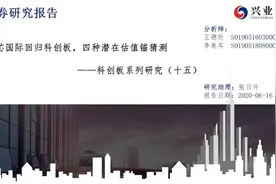 中芯国际回归科创板，如何估值？图片