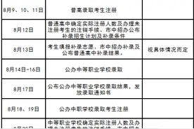 2020东莞中考7月2日起填报志愿！8月8日公布普高录取结果图片