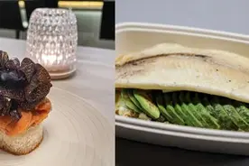 纽约米其林餐厅售三文鱼外卖套餐，每单600美元起步图片